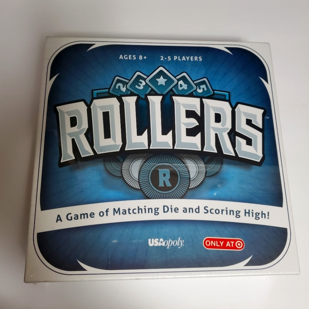 Rollers a Game of Matching Die and Scoring High Game Board